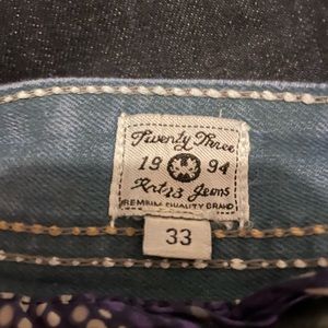 Mens denim jeans